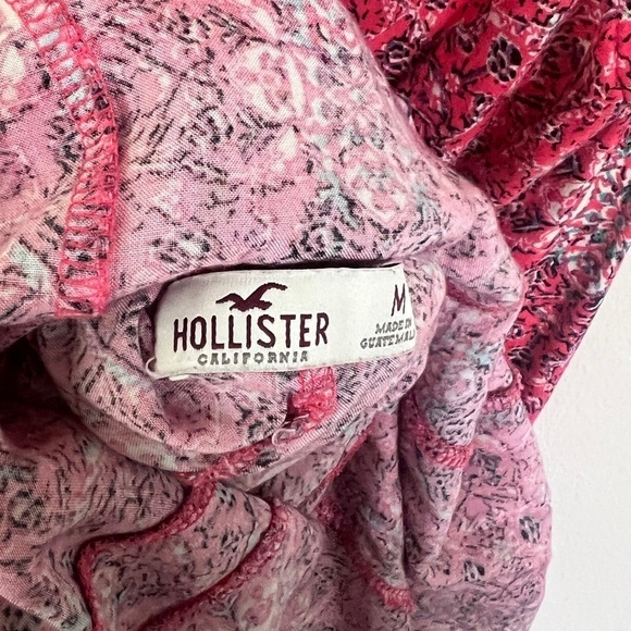 Hollister Pink Patterned Dress 310 - Picture 9 of 10